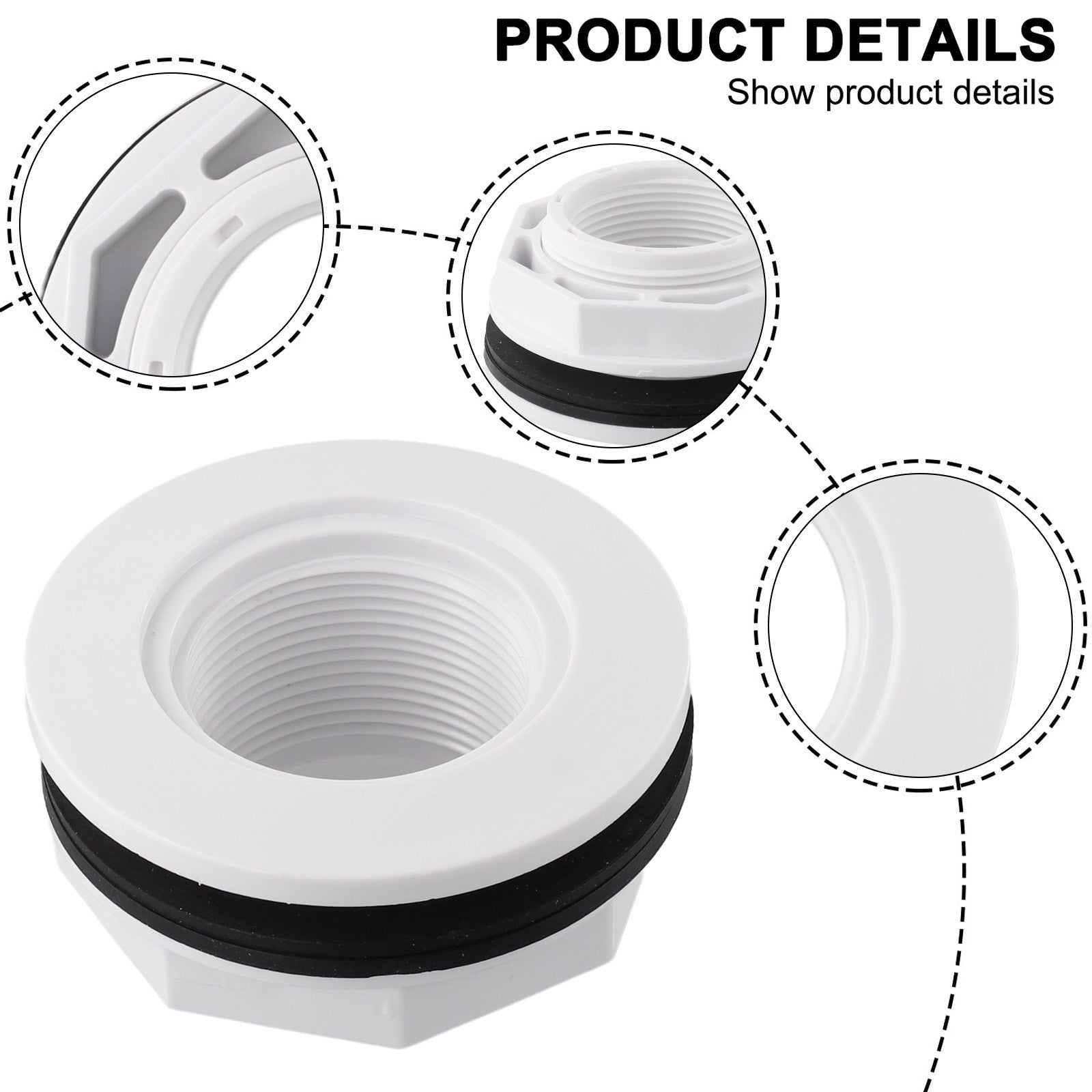 ya 14 Improved Replacement for Hayward SP1023 Inlet Return Fitting Locknut & Gasket
