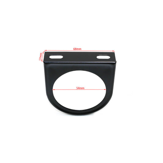 ya 2 6.26 2'' 52mm Black Single Hole Gauge Meter Dash Pod Mount Holder Bracket Face Panel