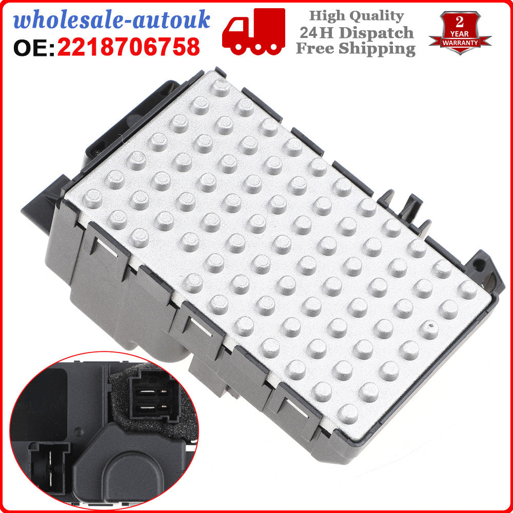 ya 5 8.7 HEATER BLOWER FAN MOTOR RESISTOR 2218706758 for Mercedes-benz S - CLASS W 221