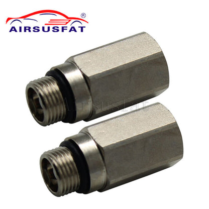 ya 1 8.12 baidi 2-Pack Air Suspension Risidual Pressure Valve for Audi Tourage for Porsche for Cayenne 958