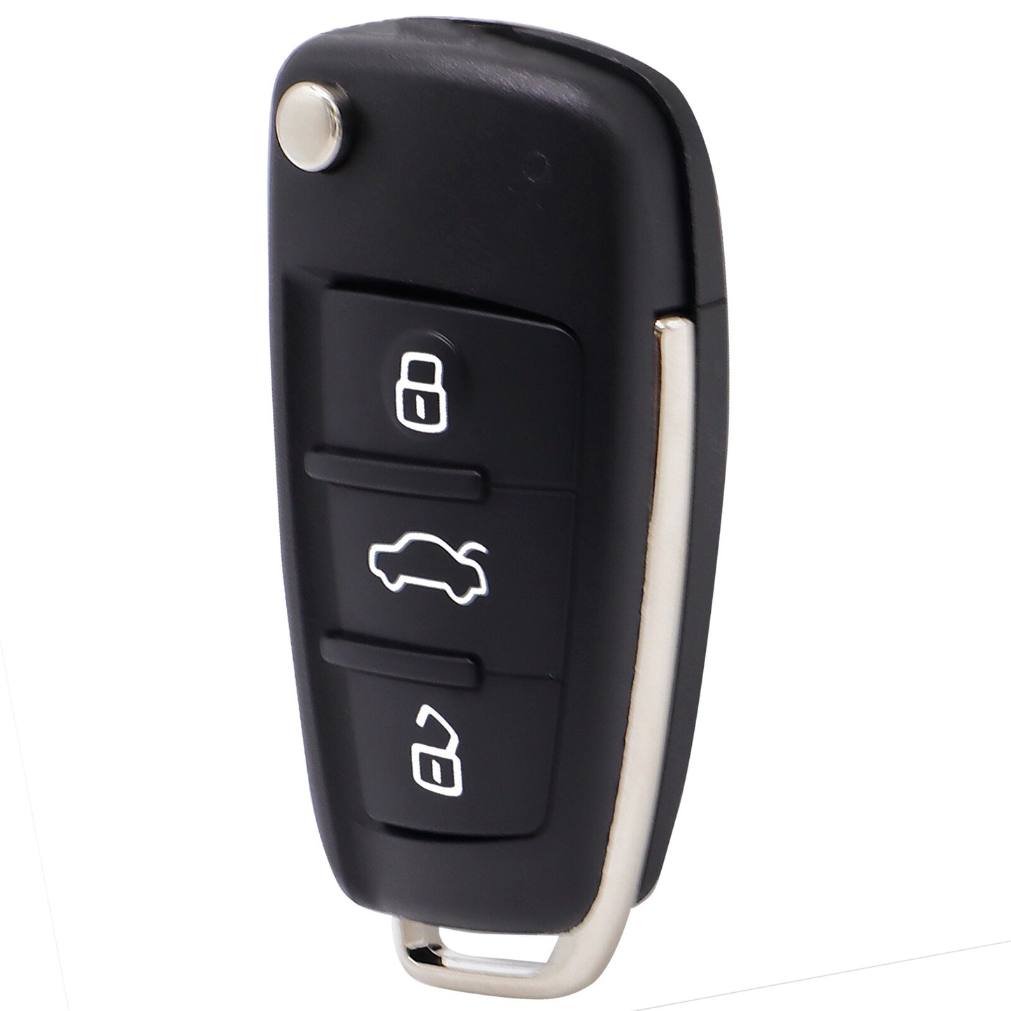 ya 5 8.7 for Audi A2 A3 A4 A6 A6L A8 TT 3 Button Flip Remote for Smart Key Case Cover Shell