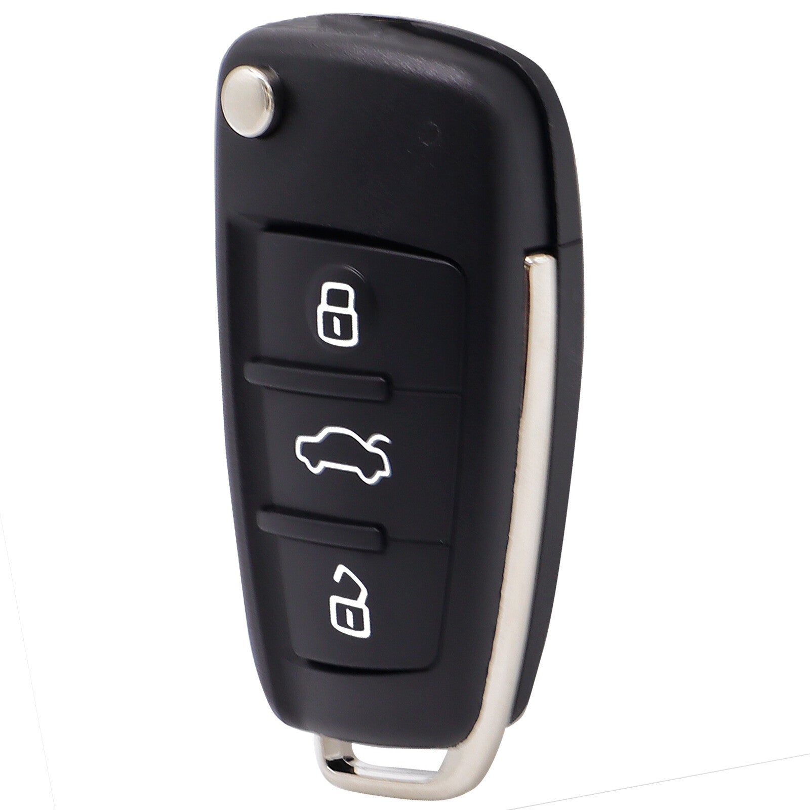 ya 5 8.7 for Audi A2 A3 A4 A6 A6L A8 TT 3 Button Flip Remote for Smart Key Case Cover Shell