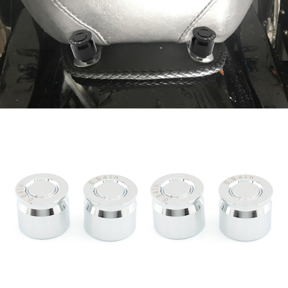 ya 5 8.7 for Harley Road King Breakout Road Glide Fat Boy Silver Solo Mounting Nuts Bolts