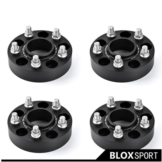 ya 1 7.3 4PCS 1.5 Wheel Adapter for Land Rover Discovery PCD5x120 14X1.5 Lug Stud Black
