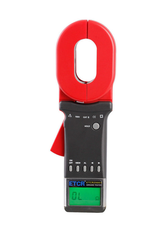 ETCR2000A+ Digital Clamp On Ground Earth Resistance Tester Meter 1-199´Î b