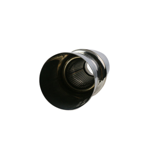 ya 1 7.4 3'' Inlet 4'' Outlet Great Sound Muffler Tips 5'' Body Resonator Sliver