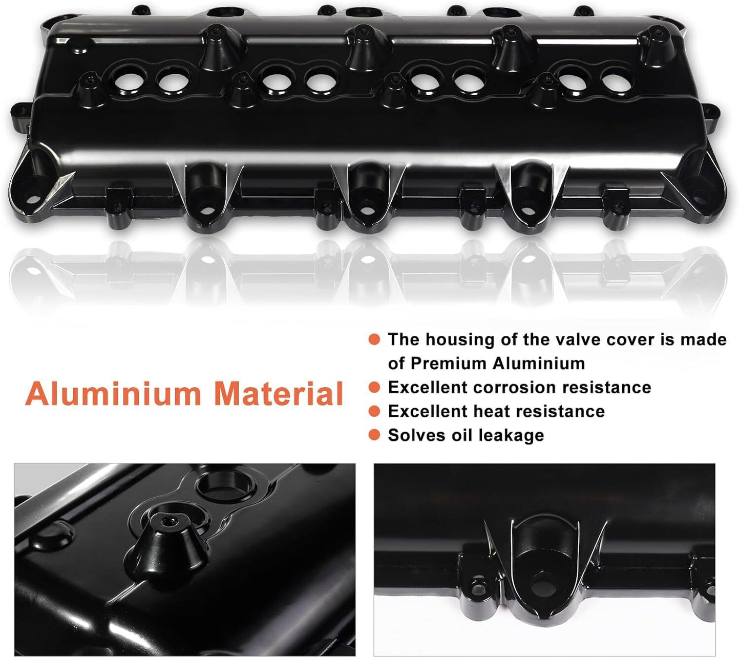 ya 11 6.5 Alu for Mini um Valve Cover Upgrade Engine Kit Compatible with for Jeep for Wrangler Grand