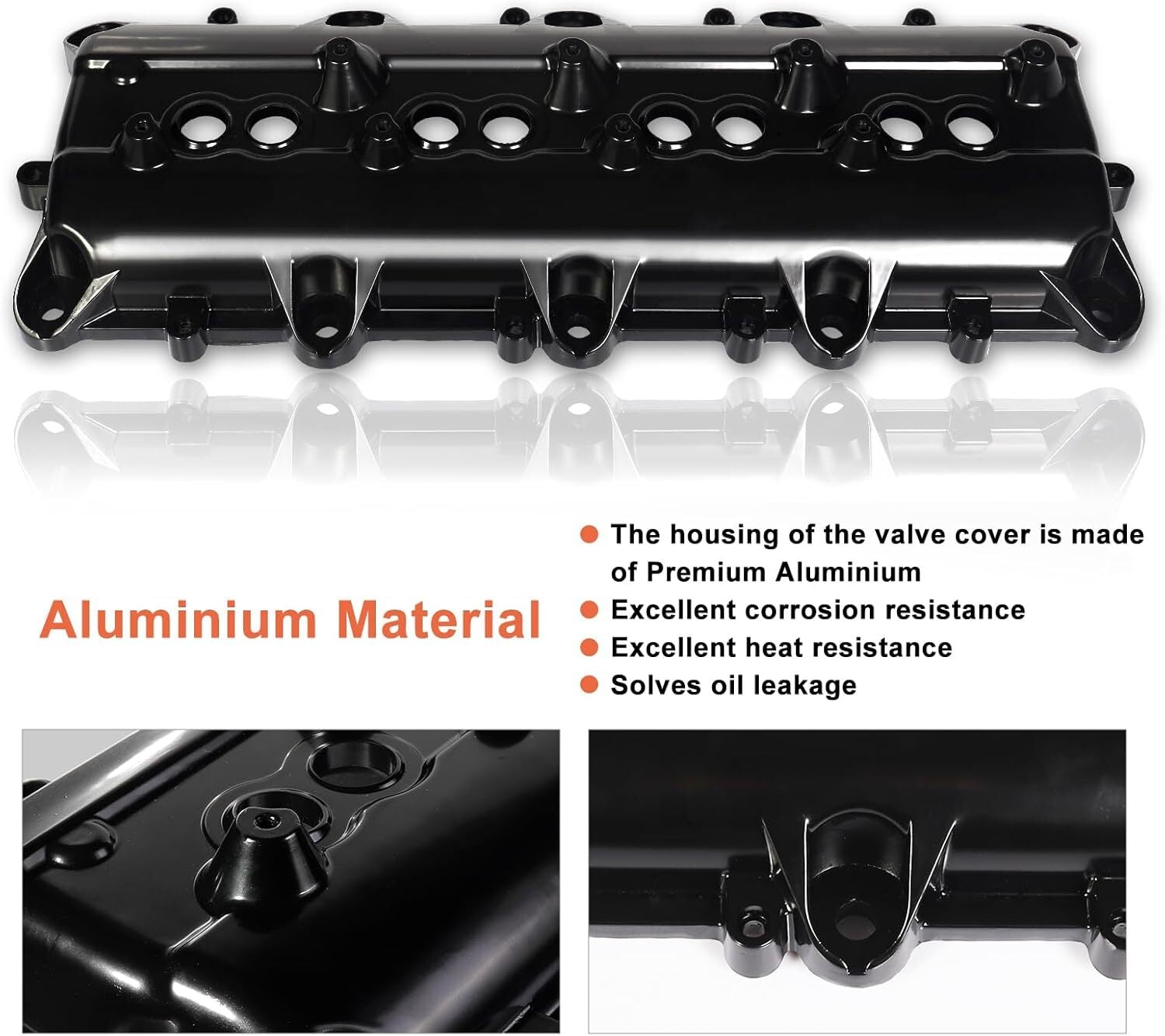 ya 11 6.5 Alu for Mini um Valve Cover Upgrade Engine Kit Compatible with for Jeep for Wrangler Grand