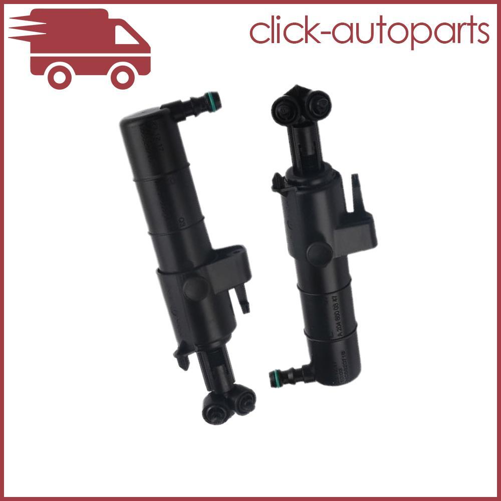 ya 13 2x Headlight Washer Spray Nozzle LH&RH Fits for Mercedes-Benz W204 C-class 2008-2010