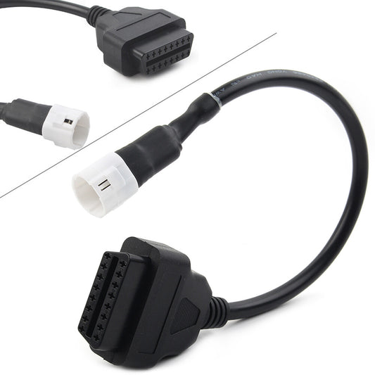 ya 1 7.4 3Pin to 16Pin OBD2 Diagnostic Scanner Adapter Cable for Yamaha YZF-R125 MT-125