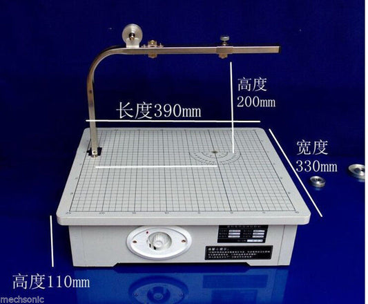 Board Table Sponge PE Foam Ribbon Foam Cutting Machine 220V Hot Wire