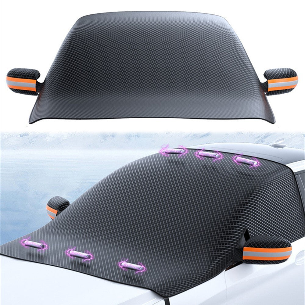 ya 5 8.7 Magnetic Car Snow Shield Frost Prevention Front Windshield Snow Sun Thickened