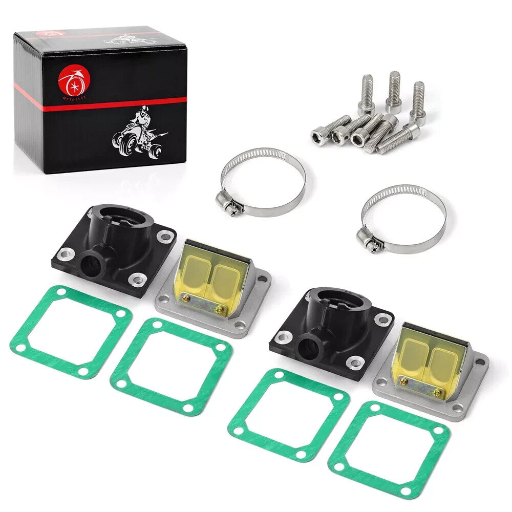 ya 1 7.13 Intake for MAN ifold Reed Valve & Gaskets for Yamaha Banshee 350 YFZ350 1987-2006