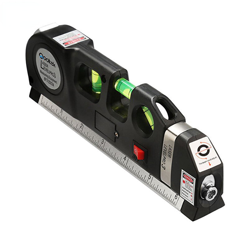 ya 17 Multipurpose Laser Level Measuring Tape Standard and Metric Tape Ruler Tool