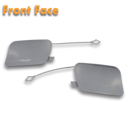 ya 5 8.7 1Pair Rear Bumper Tow Hook Cover Eye Cap 51127378573/74 Fit for BMW X5 F15 2014
