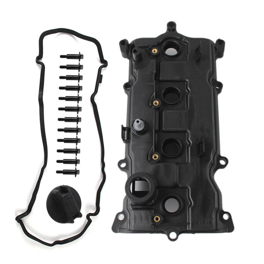 ya 11 6.5 Valve Cover w/ Gasket &Bolt & Oil Cap for Infiniti 14-17 QX60 for Nissan for Altima 2.5L