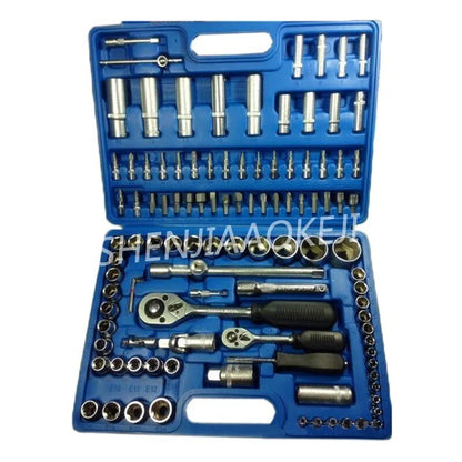 ya 26 108 pcs/set Socket Tools Auto Repair Tools Socket Wrench Chrome Va dium Steel