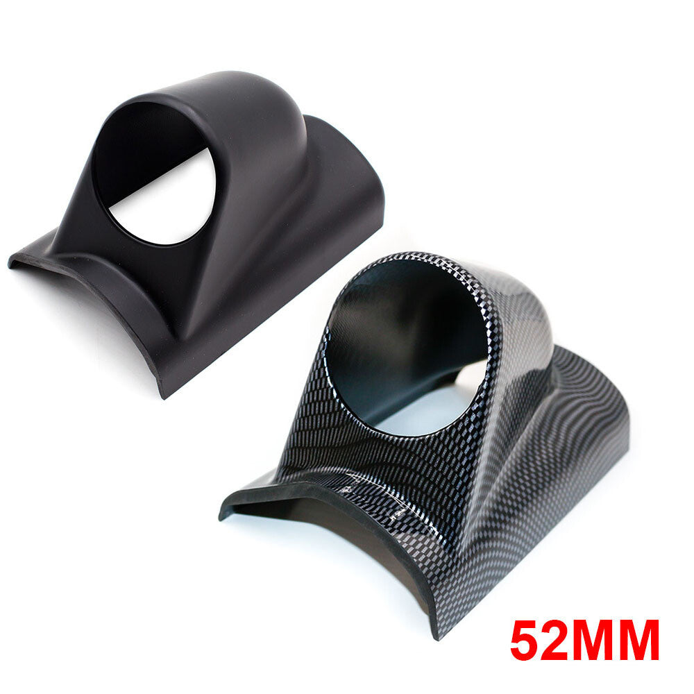 ya 5 8.7 52mm Gauge Holder Carbon Single Gauge ABS Pod Gauge Support for Left Hand Drive