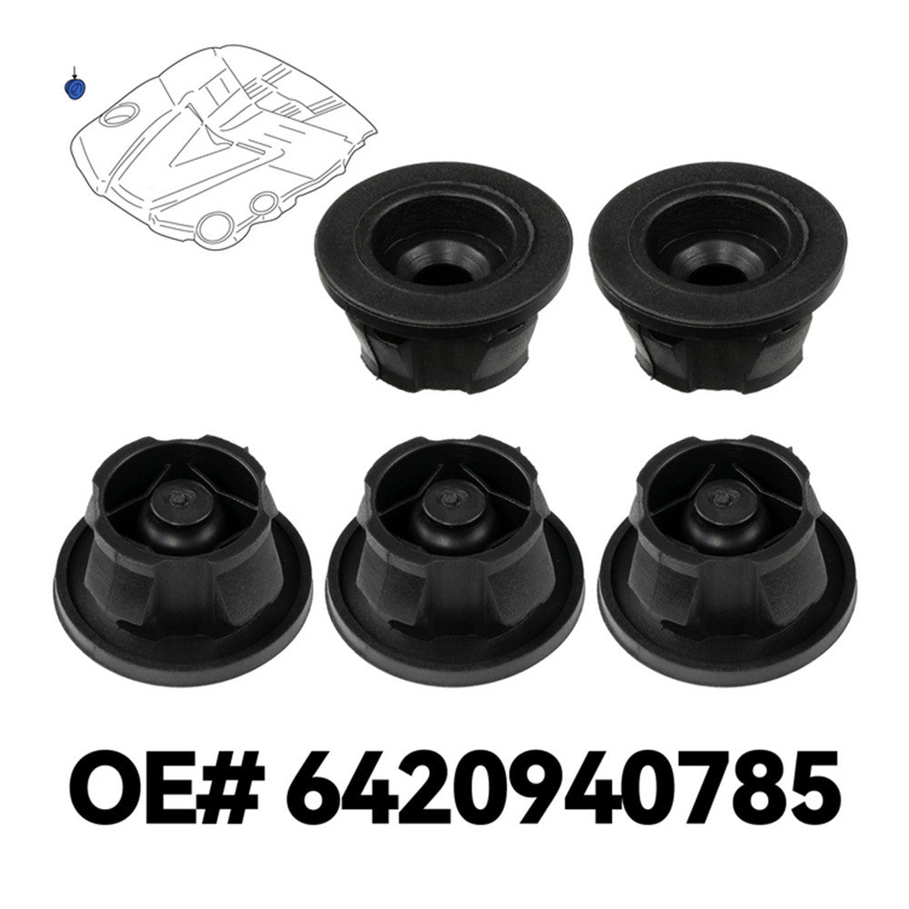 ya 27 6.21 5x Engine Cover Rubber Grommet for Mercedes C E G GL GLK ML R S-Class 6420940785