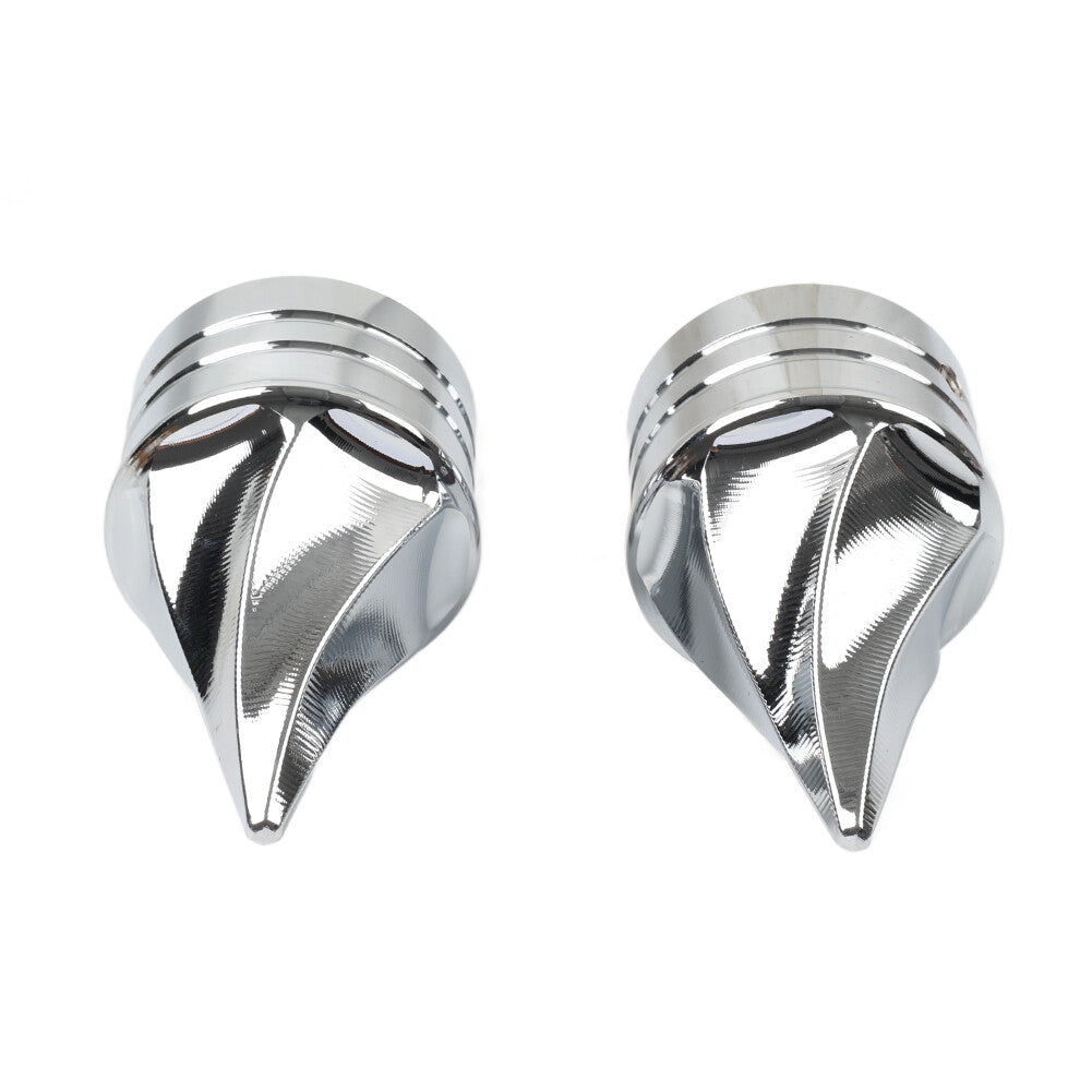 ya 5 8.7 Front Axle Cap Nut Covers for Harley Touring Electra Road Glide Road King 0