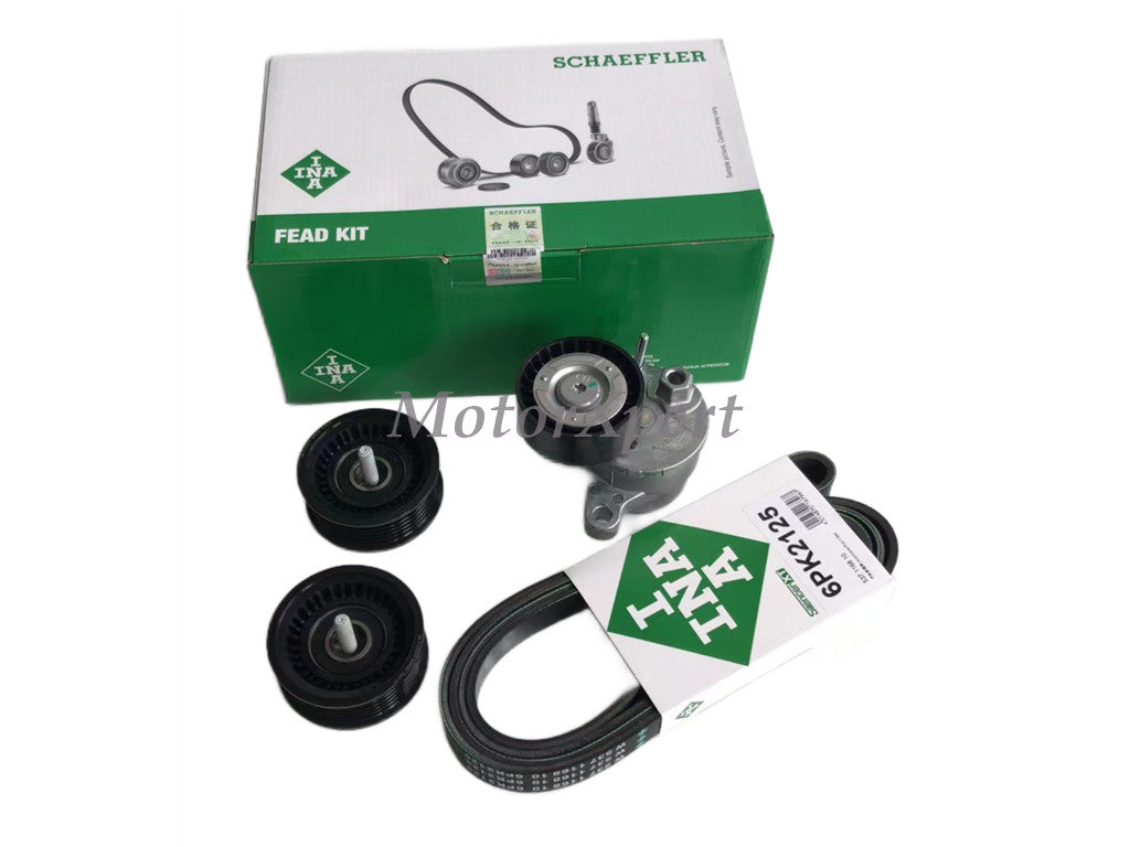 ya 10 5.29.2 INA OE Belt Tensioner Kit A2762020119 for Mercedes C300 C350 GLE350 GLE400 E350