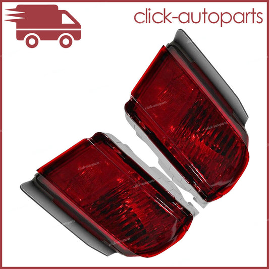 ya 27 6.21 2pcs Red Fog Light Rear Bumpe Lamp RH+LH for Toyota for Land Cruiser Prado 2010-2015