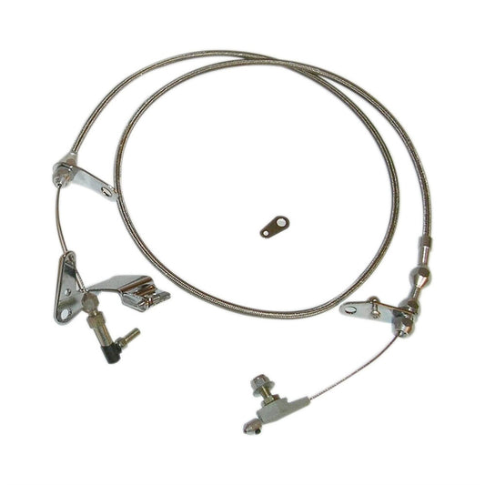 ya 9 6.5.2 Kickdown Cable Bracket Linkage & Return Springs for Chrysler 727 for Dodge # SRN6055