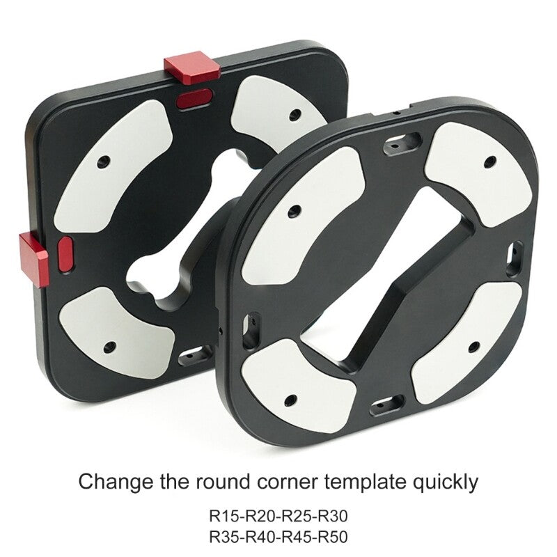 ya 17 Round Corner Jig Templates Round Corner Jig Radius R20 25 R30 Routers