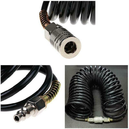 ya 14 PE Pneumatic Adapter Quick Coupler Inflating Coil Air Hose Compressor New