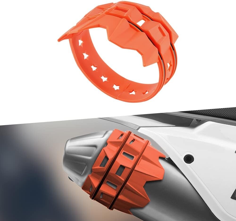 ya 4 6.17.2 Tail Pipe Protector for KTM All 50cc-530cc 2004-2018 Hon- for Yama - Kawa
