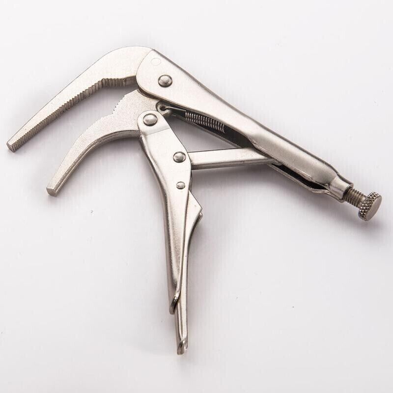 ya 25 Vice Grip Plier Wrench 90 Bent Nose Locking Pliers Crimping Steel