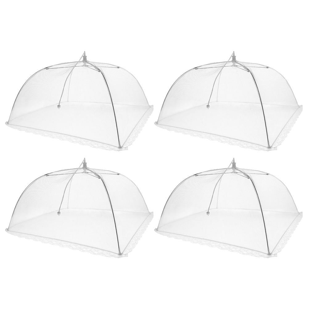 ya 26  4 Pcs Food Cover Umbrella Outdoor Table Protors Covers for Outdoors