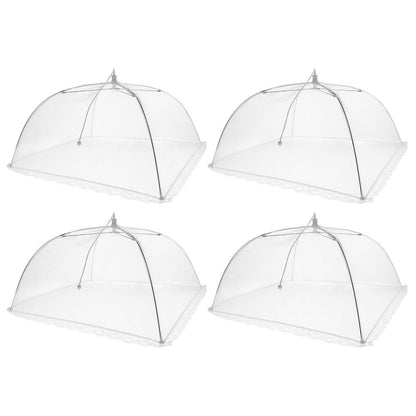 ya 26  4 Pcs Food Cover Umbrella Outdoor Table Protors Covers for Outdoors