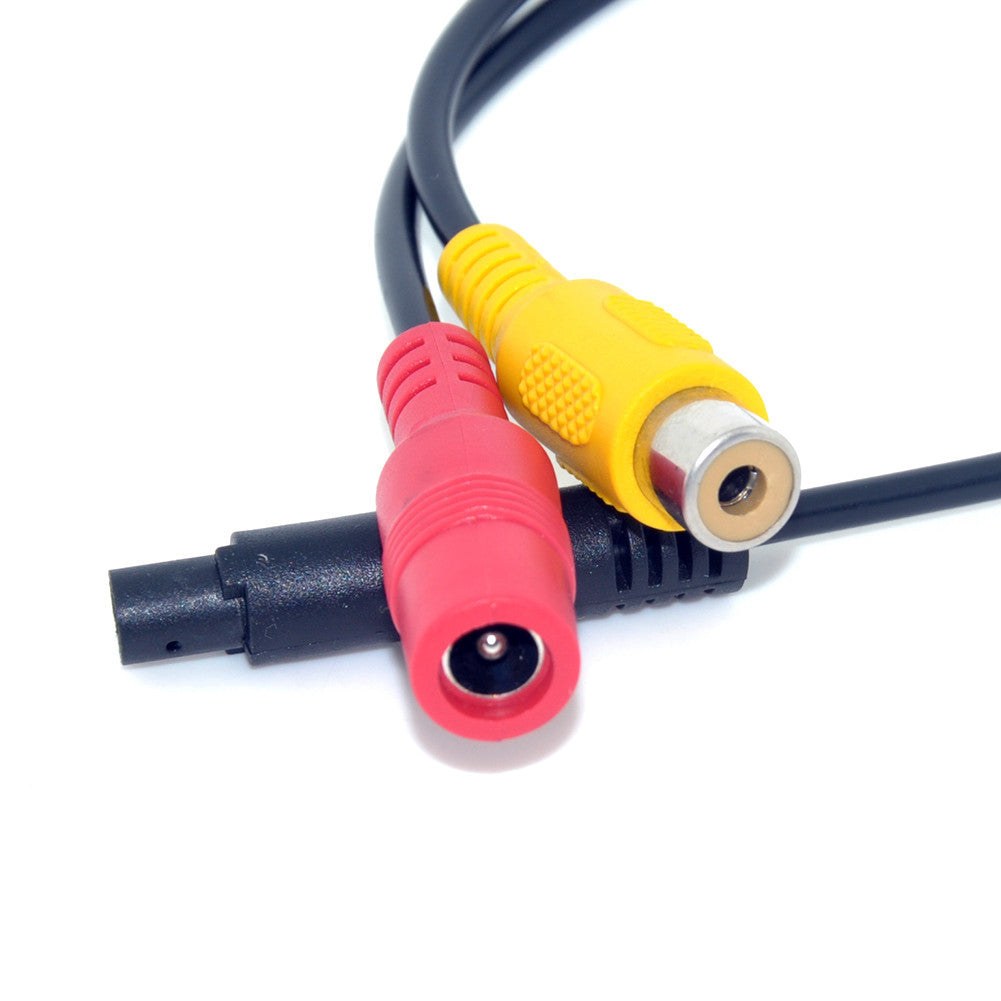 ya 5 8.7 Car Video Cable RCA-4PIN For Car Rear View Backup Camera Connect Car Monitor DVD