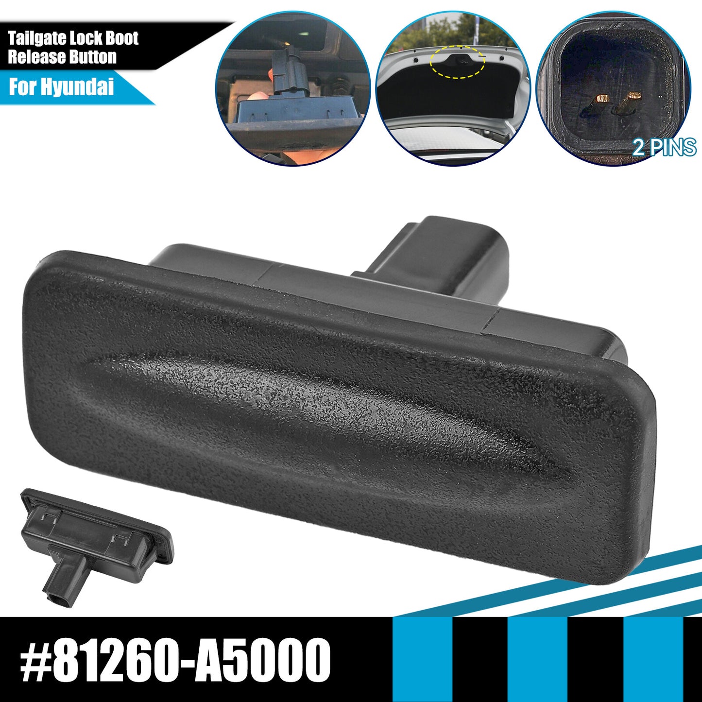 ya 6 6.12 Trunk Tailgate Button Release Boot Lid Switch for Hyundai I30 GD HATCHBACK 12-17