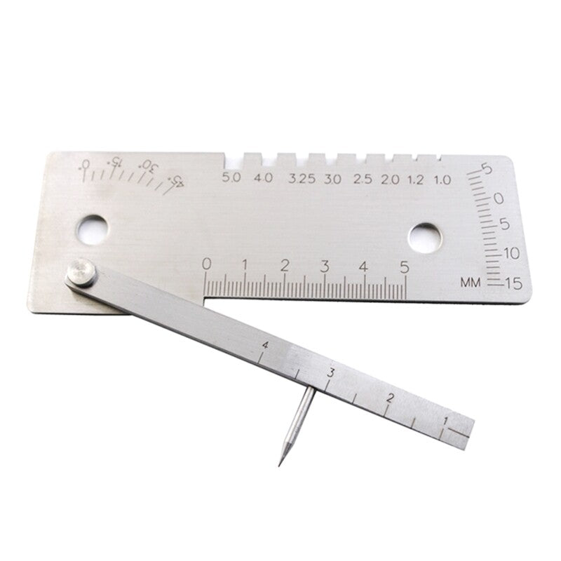 ya 14 Upgraded Stainless Steel 45 De Measuring Tools for Welding Gauge Weld Seam