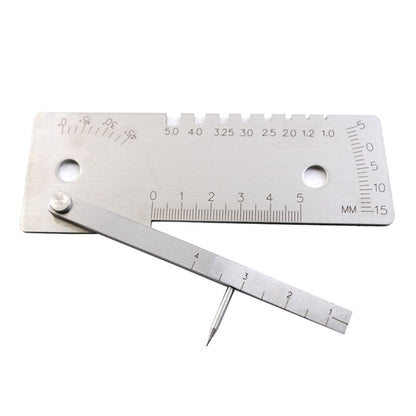 ya 14 Upgraded Stainless Steel 45 De Measuring Tools for Welding Gauge Weld Seam