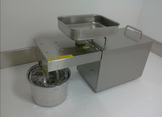 ya 26 Automatic Small Oil Press Machine Stainless Steel Cold Hot press 110V 60HZ b