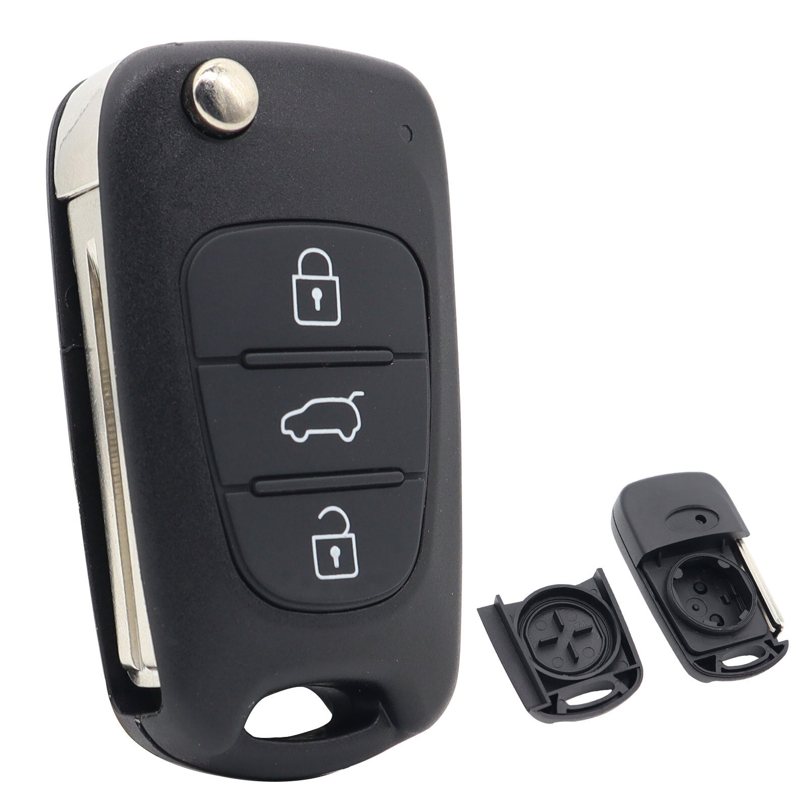 ya 5 8.7 Key Remote Shell Case Fob for Hyundai i20 i30 i35 iX20 iX35 for Elantra Flip Cover