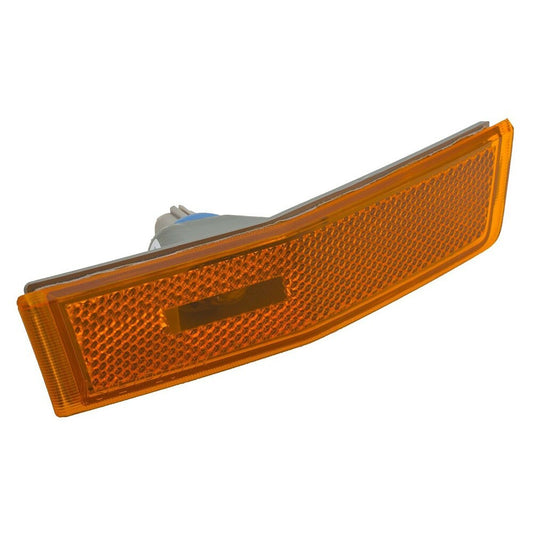ya 12 5.22.2 For Lin/coln MKX 07-10 Front Bumper Passenger Side Marker Light Amber Reflector
