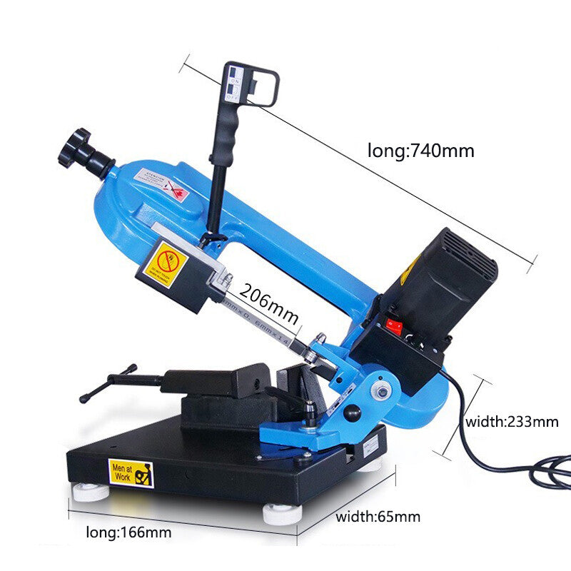 ya 26 BS-85 Benchtop Metal Bandsaw 1000W Small sawing machine Cutting Machine