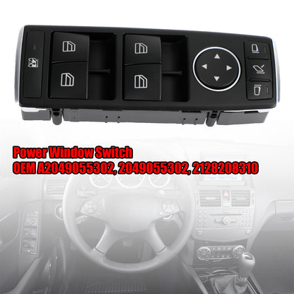 ya 1 8.12 baidi Power Window Switch Front Left For W204 C300 E350 2049055302 U1