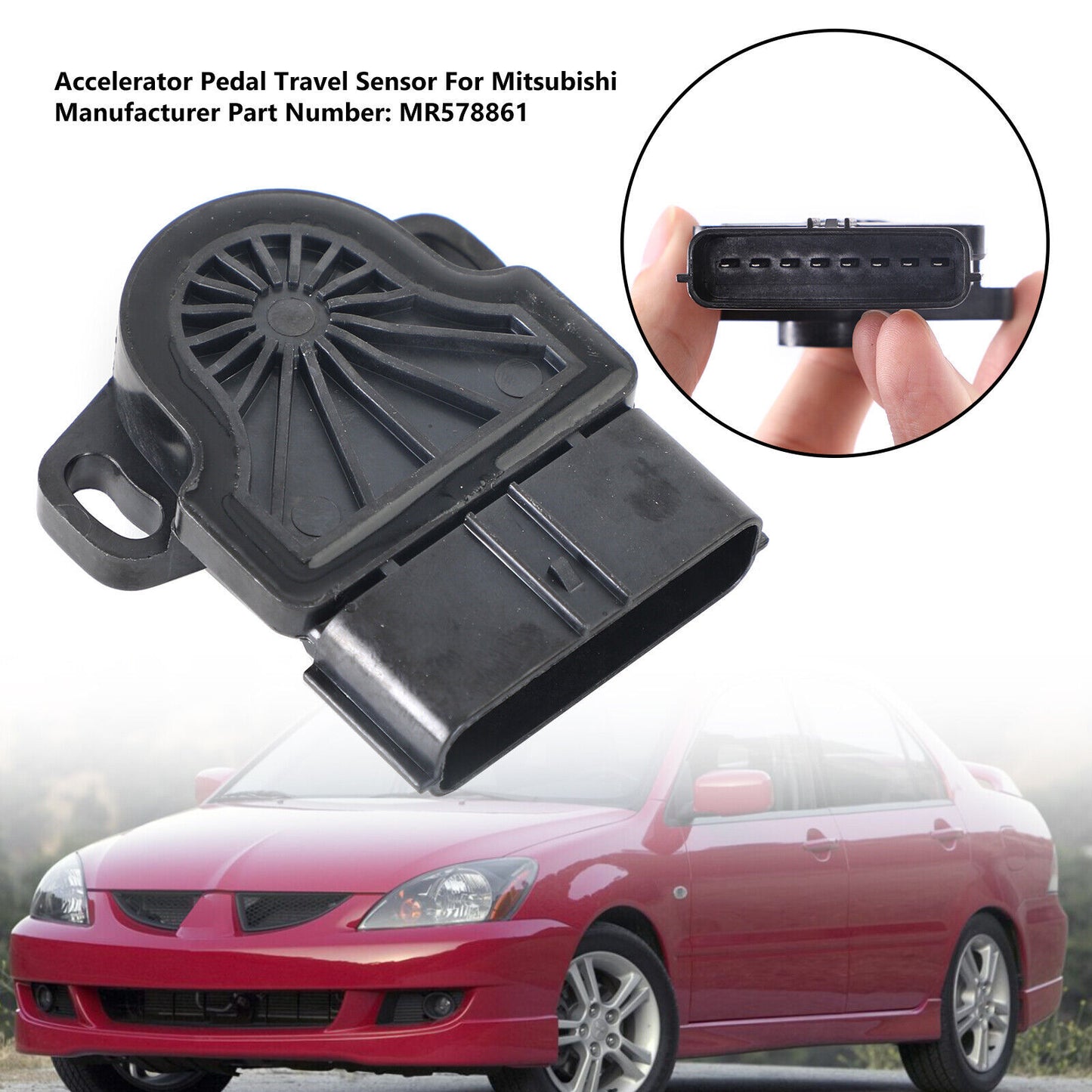 ya 1 8.12 baidi TPS Accelerator Pedal Travel Sensor For Lancer 2002-2006 2.0L 2.4L