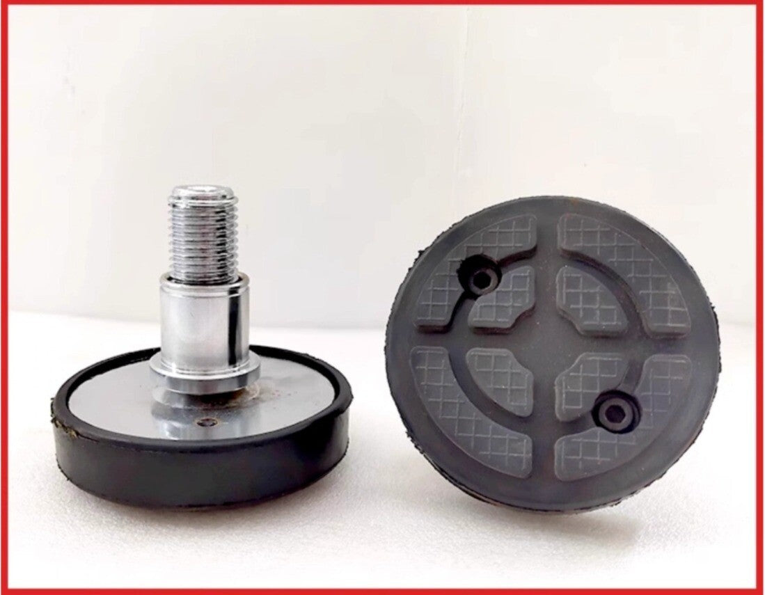 ya 5 8.7 XG-2Pc Car Lift Rubber Tray Heightening Feet 35mm Plus High Leg Pads