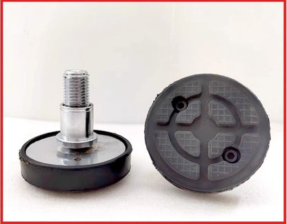 ya 5 8.7 XG-2Pc Car Lift Rubber Tray Heightening Feet 35mm Plus High Leg Pads