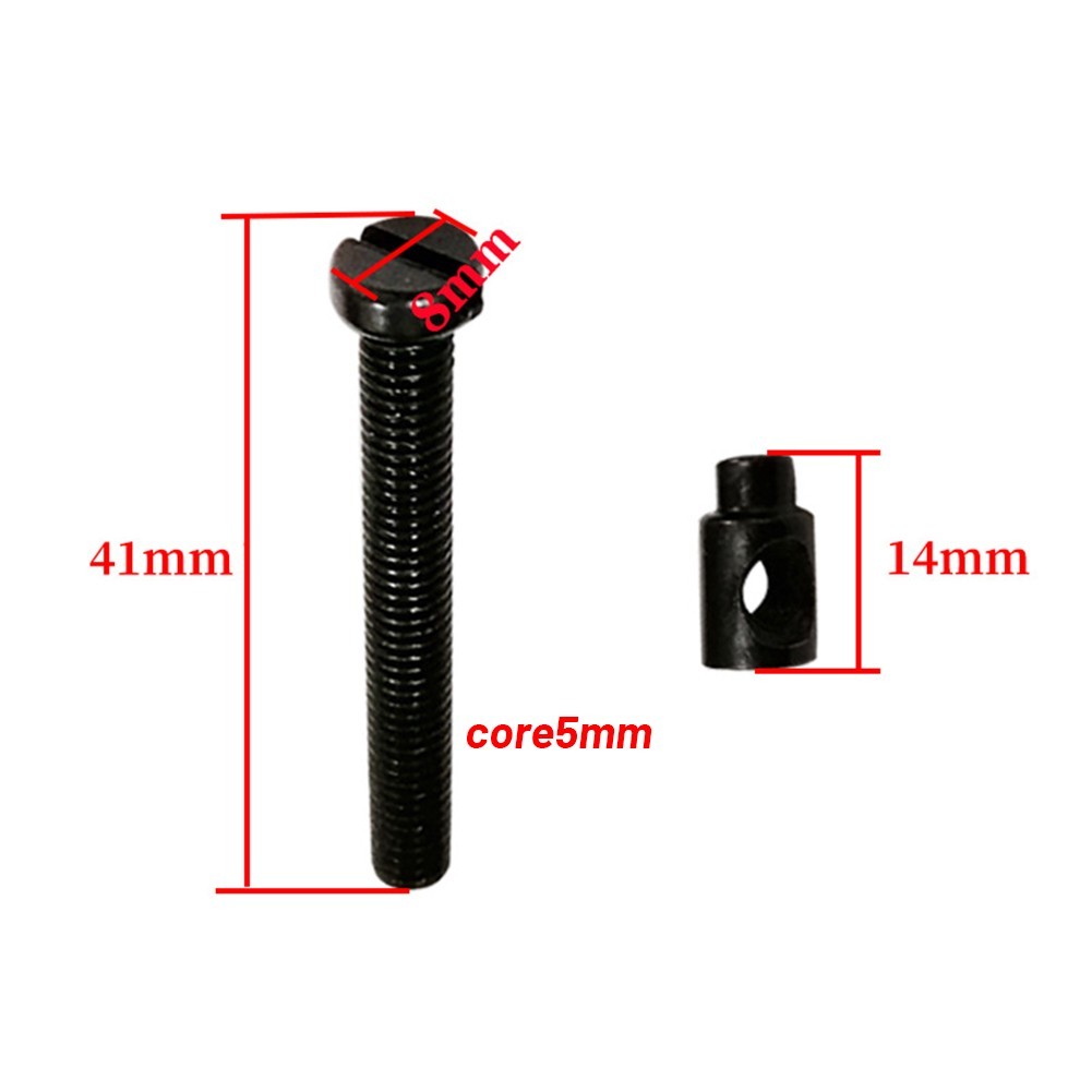 ya 17 2 Pcs Bar Chain Tensioner Adjustment Screw For Electric Chain Saw 405 5016