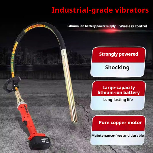 Handheld Electric Concrete Vibrator Rechargeable Cement Vibrator Vibrator