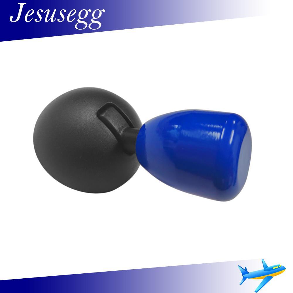 ya 13 Car Push to Start Button Rocker Full Metal Ball-bar Starter Cover Metal Blue