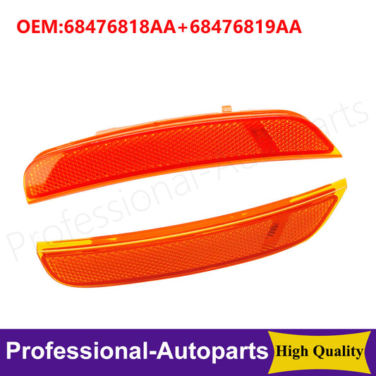 ya 12 5.22.2 1Pair Front Left+Right Bumper Side Marker Light Lamp For 2021-2023 for Dodge Durango