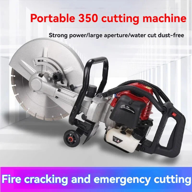 Cutting Machine Fire Fighting Toothless Saw High Power Mixed Soil Road Grooving